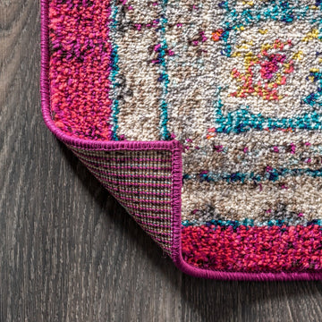 Kristina bohemian Flair Boho Vintage Medallion Area Rug